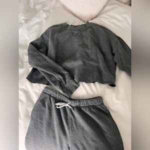 TARGET grey sweat set